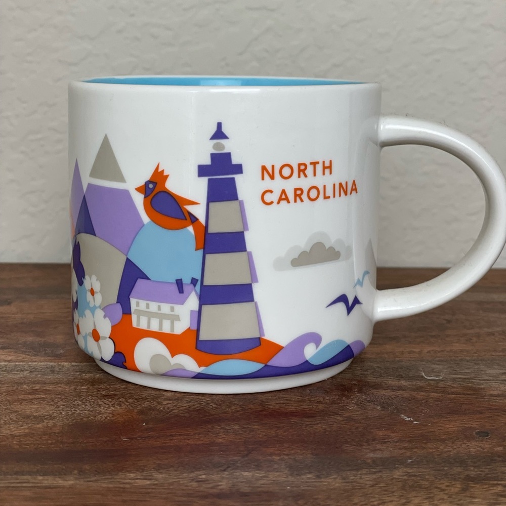 Starbucks You Are Here Collection North Carolina